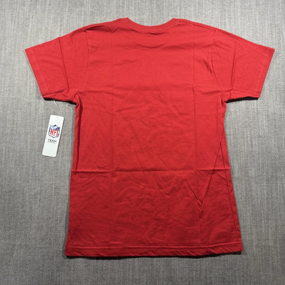 Kansas City Chiefs Shirt Boys XL Red NFL Football NFL Team Apparel Graphic Tee - Picture 5 of 6